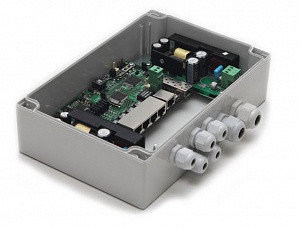 Коммутатор TFortis PSW-1G4F управляемый, фото 1