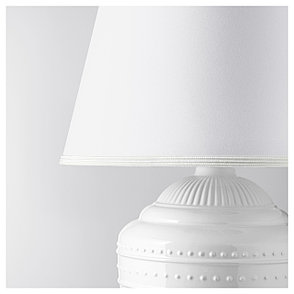 Лампа настольная РИККАРУМ белый ИКЕА, IKEA, фото 2