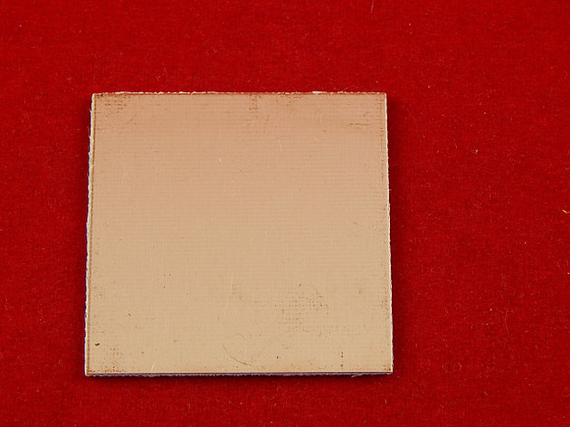 Печатная плата двухсторонняя 5см х 5см (Стеклотекстолит СТФ2-35-1,5), фото 2