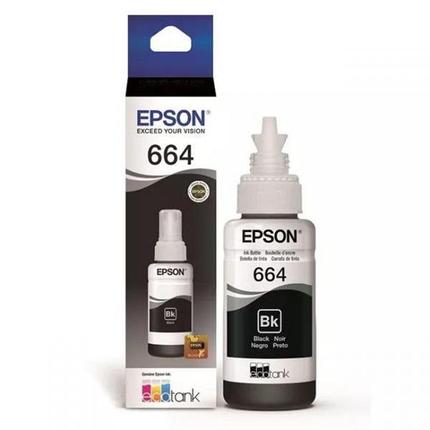 Чернила EPSON C13T66414A, black, фото 2