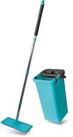 Magic Flat Mop & Bucket тазалауға арналған жинақ: сүрткіш, сығылатын шелек