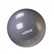 Мяч гимнастический для фитнеса GymBall LIVE UP [55, 65, 75 см, антивзрыв] с насосом (65 см), фото 3