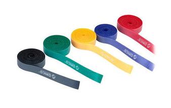 Стяжка-липучка для организации проводов ORICO [1 метр] (Красный), фото 5