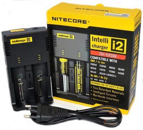 Зарядное устройство интеллектуальное Nitecore Intellicharger (i2), фото 2