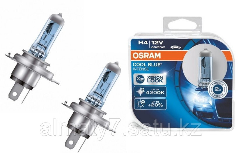 Галогенная лампа OSRAM COOL BLUE INTENSE +20% H4