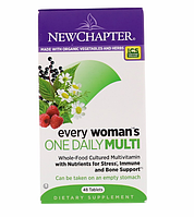 New Chapter, Ежедневные мультивитамины для каждой женщины, 48 таблеток.