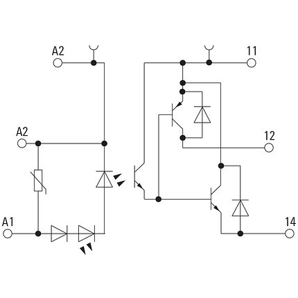 Твердотельные реле MOS 24VDC/5-48VDC 0,5A, фото 2