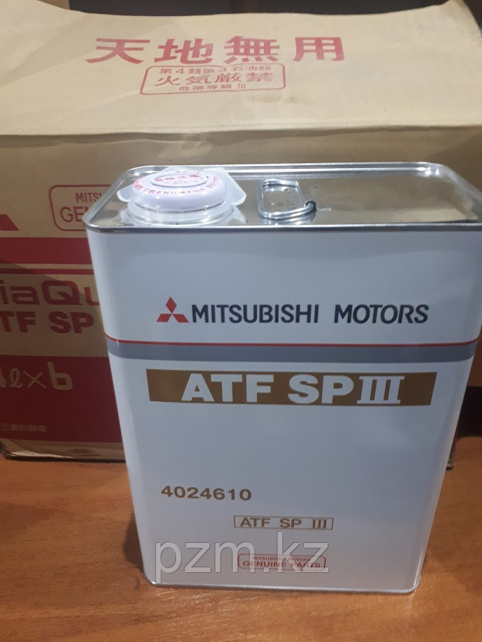 Трансмиссионное масло для АКПП MITSUBISHI-Diaqueen ATF SPIII 4литра