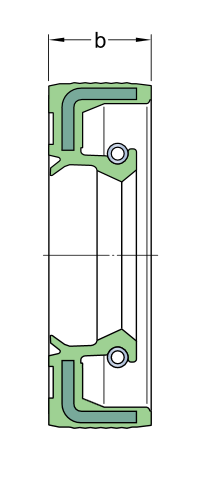 45X65X10 HMSA10 RG  Манжетное уплотнение SKF