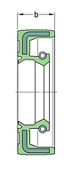 45X65X10 HMSA10 RG  Манжетное уплотнение SKF