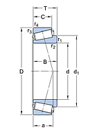 32214 J2/Q   подшипник  SKF