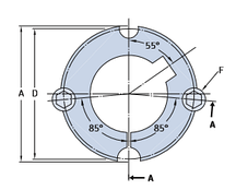 PHF TB3020X40MM   конические втулки SKF