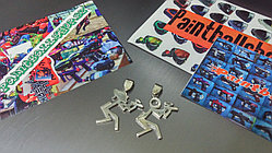 Кулон пейнтболист 