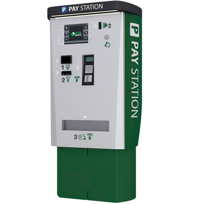 Автоматический паркомат с купюро- и монетоприёмником GP4M BvCv