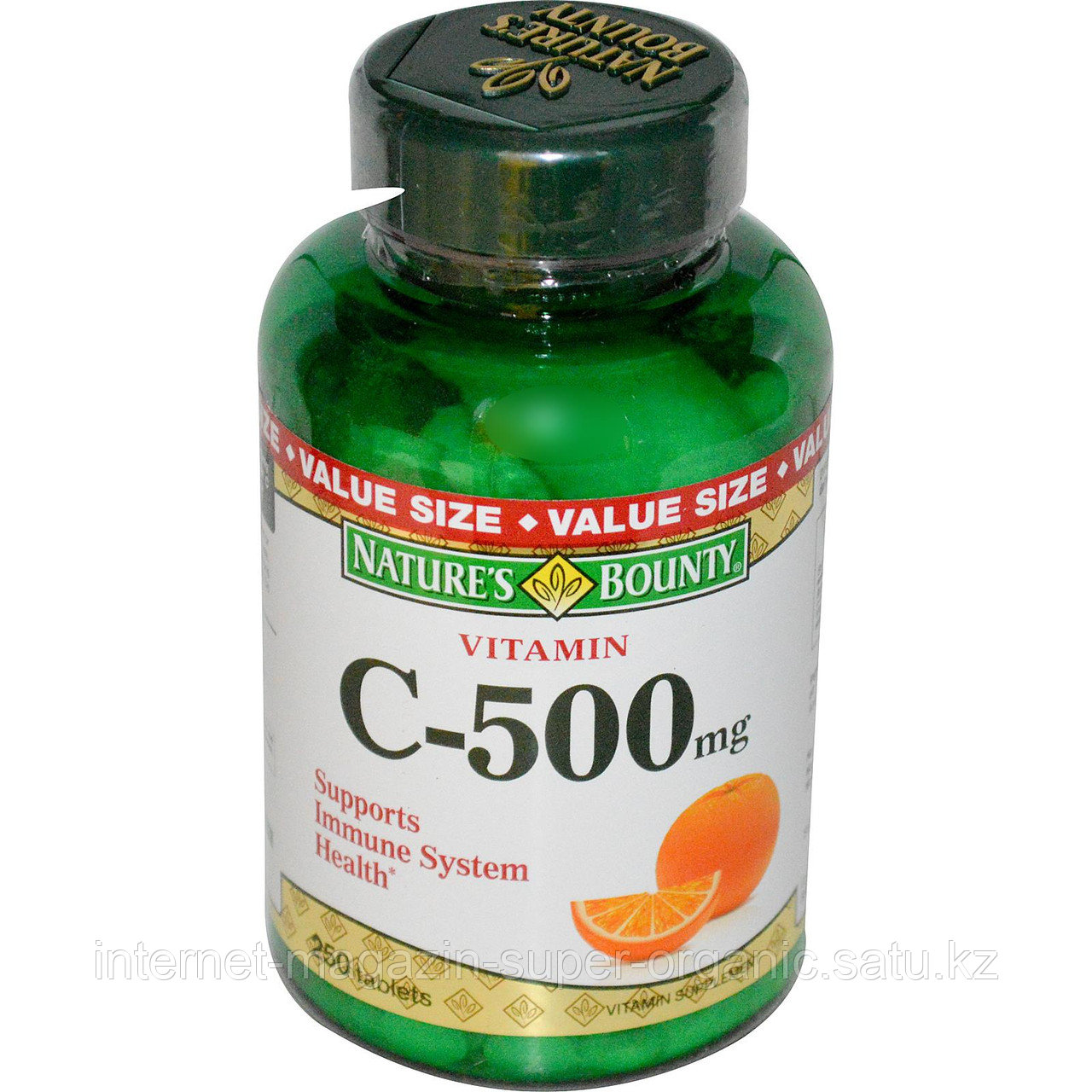 Витамин С, 500 мг, 250 таблеток, Nature's Bounty