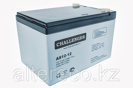 Аккумулятор Challenger AS12-12A (12В, 12Ач), фото 2