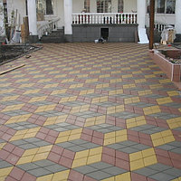 Плитка 3D Ромб