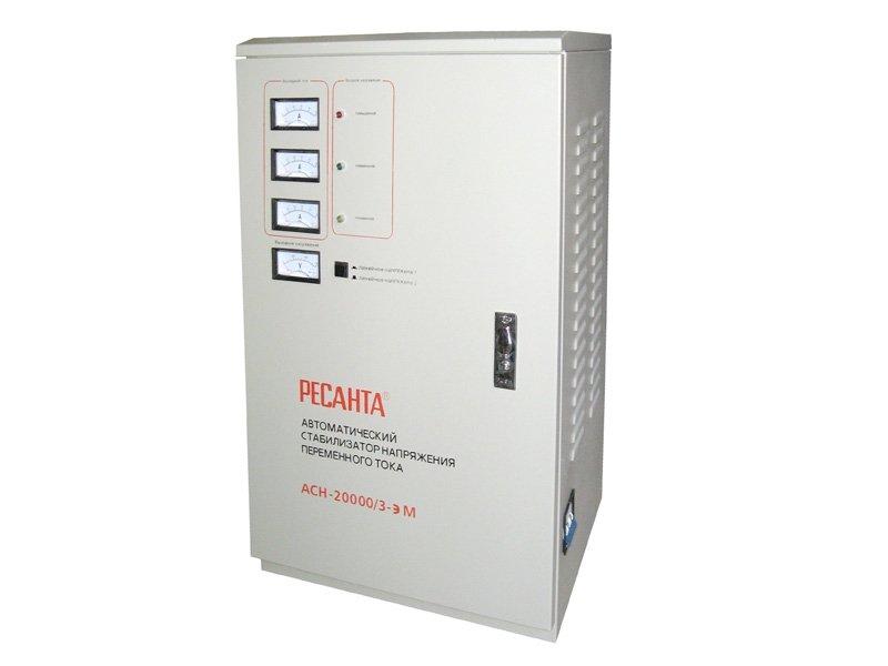 Стабилизатор напряжения РЕСАНТА ACH-20000/3 ЭМ