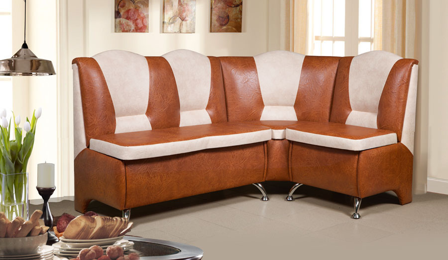 Кухонный угловой диван с нишами для хранения "Ладога-5" - фото 1 - id-p64494364