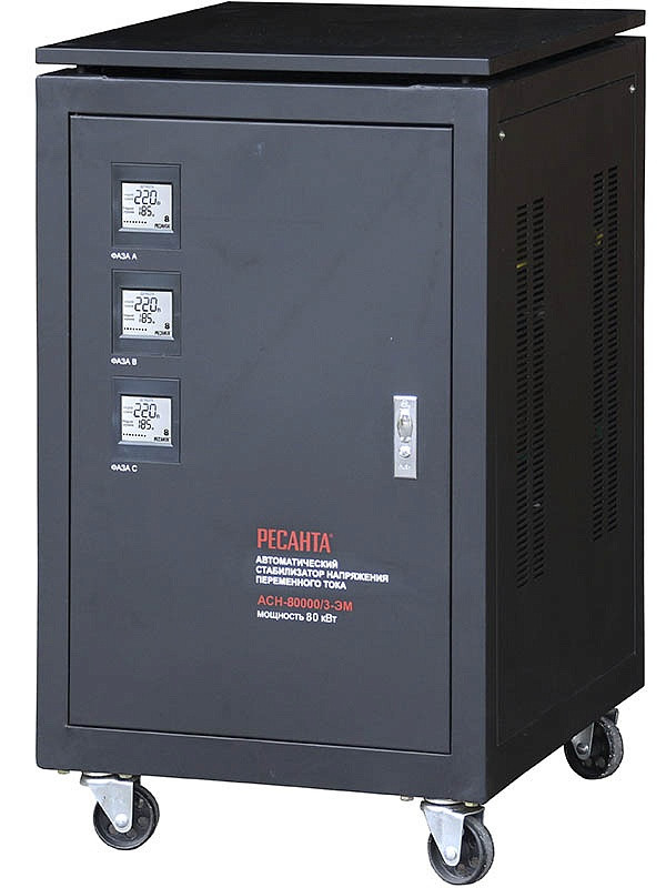 Стабилизатор напряжения РЕСАНТА ACH-80000/3 ЭМ