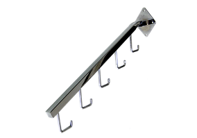 Кронштейн наклонный 5 крючков настенный арт. 30019