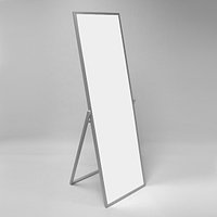 Зеркало напольное (440х1490 мм) алюминий арт. ST05