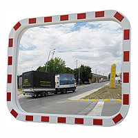 Зеркало обзорное дорожное световозвращающее (800х600 мм) арт. ДС800