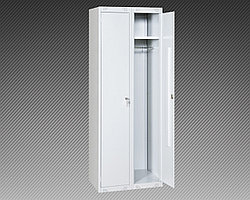 Шкаф для одежды двухсекционный (600х500х1800)