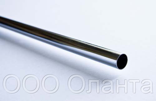 Труба хромированная L-3000 мм (стенка 0.8 мм) d-25 мм арт. JK04
