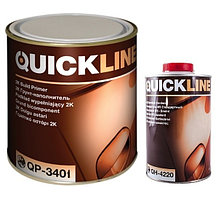 Грунт наполнитель Quickline QP3401 белый 1 литр и отвердитель QH4220 0,2 мл