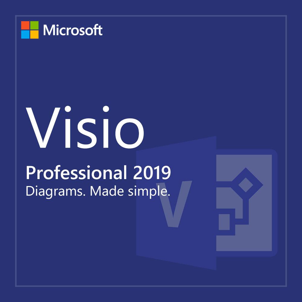 Microsoft Visio 2019 Professional, ESD, 1 ПК