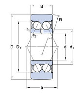 305801 C-2Z   подшипник  SKF