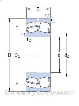 22317 EJA/VA405   подшипник  SKF