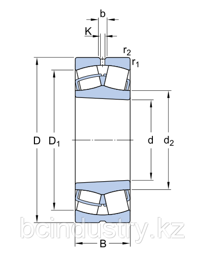 23122 CCK/W33   подшипник  SKF