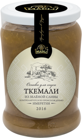 ПЮРЕ ТКЕМАЛИ (ОСНОВА ДЛЯ СОУСА ИЗ ЗЕЛЁНОЙ СЛИВЫ)