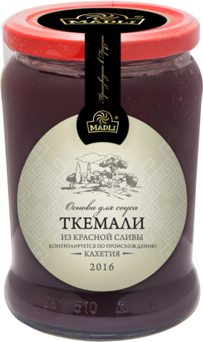 ПЮРЕ ТКЕМАЛИ (ОСНОВА ДЛЯ СОУСА ИЗ КРАСНОЙ СЛИВЫ)