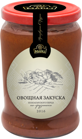 ОВОЩНАЯ ЗАКУСКА ИЗ БОЛГАРСКОГО ПЕРЦА ПО-ГРУЗИНСКИ