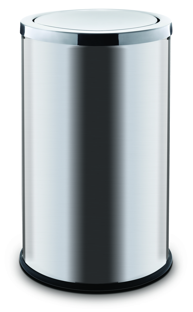 Контейнер для мусора ALDA с вращающейся крышкой 45 литров серия SWING (Матовая) - фото 1 - id-p64507749