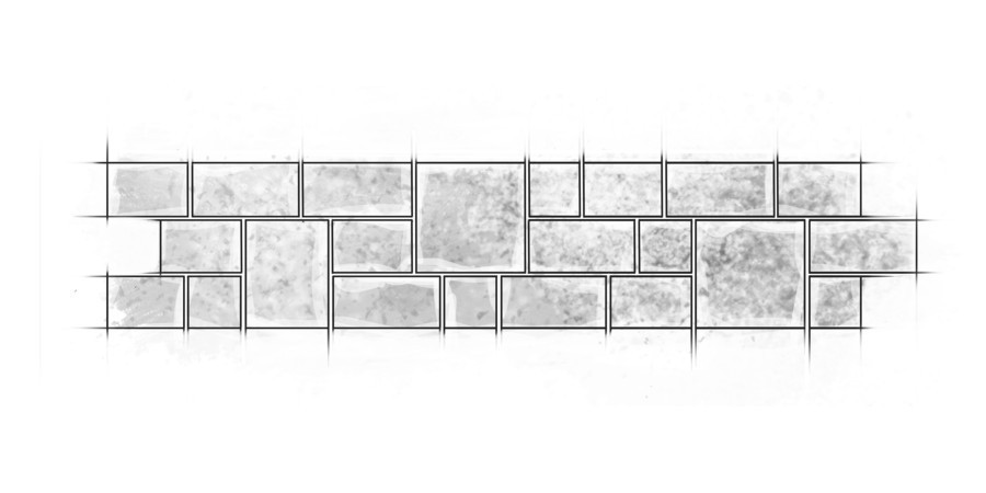 Фасадная панель Grand Line Екатерининский камень, цвет железо - фото 2 - id-p64508882