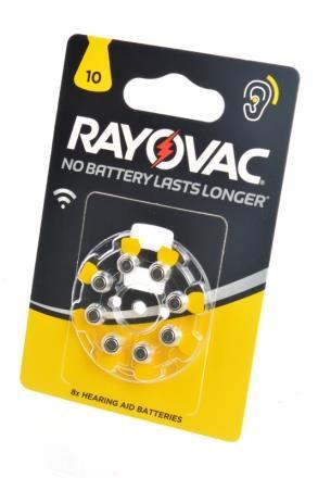 Батарейка для слуховых аппаратов RAYOVAC 10 PR70  1,45v