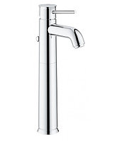Смеситель для раковины с донным клапаном, хром Grohe BauClassic 32868000