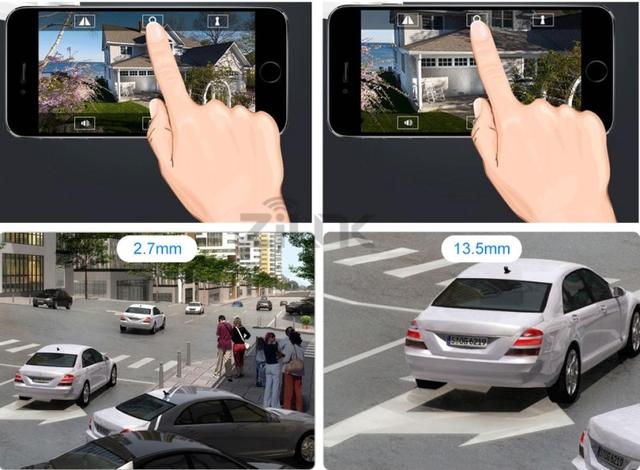 Уличная поворотная 3G 4G Wi-Fi IP камера c 5х зумом и звуком Millenium 433 PTZ