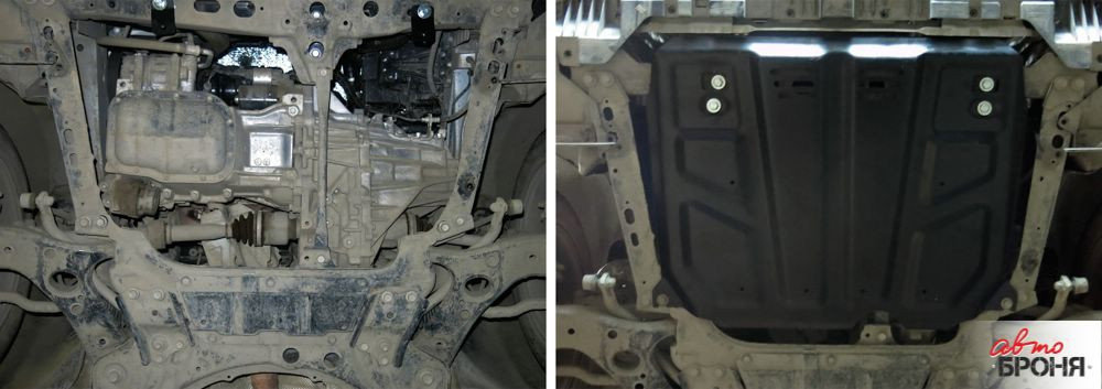 Защита картера и КПП Toyota Auris 2007-2019, фото 2