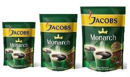 Кофе растворимый «Jacobs Monarch» 75 г (вакуумная упаковка)