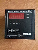 Измеритель ПИД-регулятор для управления задвижками и трехходовыми клапанами ОВЕН ТРМ12