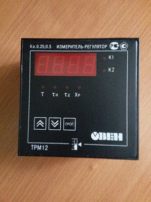Измеритель ПИД-регулятор для управления задвижками и трехходовыми клапанами ОВЕН ТРМ12, фото 2