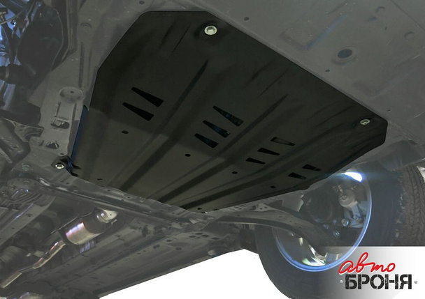 Защита картера и КПП Nissan Qashqai 2015-2019, V - 1.2T; 2.0; сборка РФ, фото 3