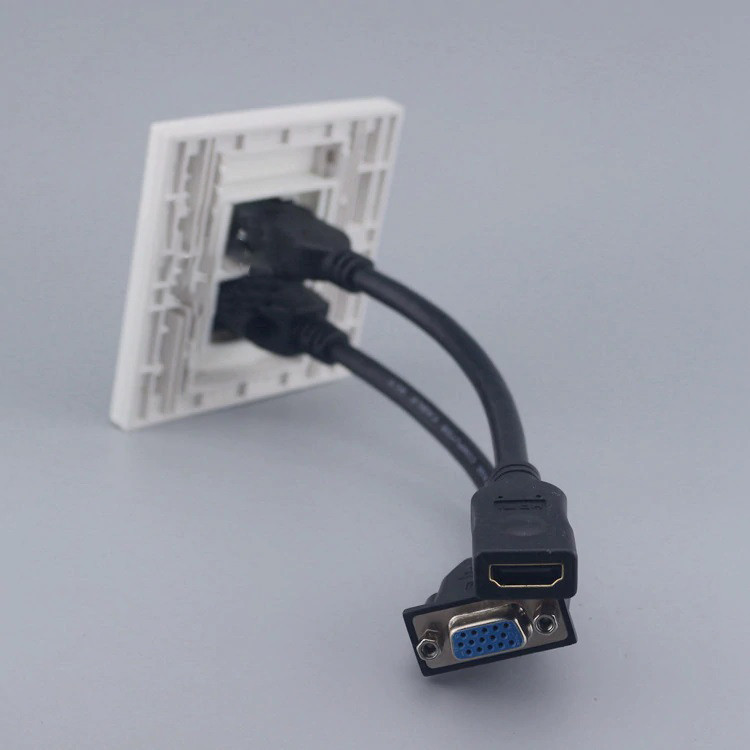 Shelbi HDMI с лицевой панель 45х22.5 mm, со шнуром 200 mm - фото 3 - id-p64516034