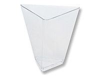 Чашка "Треугольник", 67мм прозрачная - 70мл