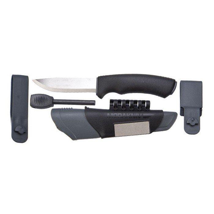 Нож для выживания Morakniv Bushcraft Survival, Общая длина: 232 мм, Длина клинка: 109 мм, Материал клинка: Ста